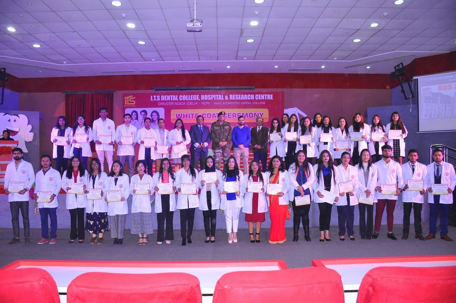 ITS Dental College White Coat Ceremony