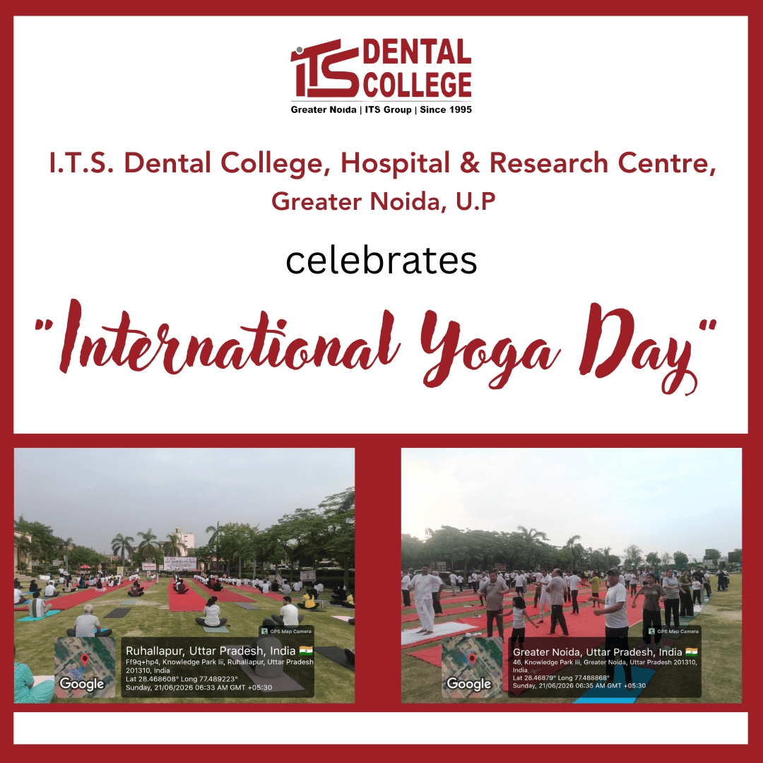 What's new in ITS dental College