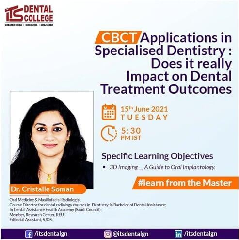 Live Webinar on ‘CBCT Applications in Specialized Dentistry