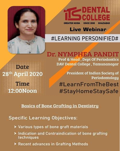 Basics of Bone Grafting  Webinar ITS Dental College